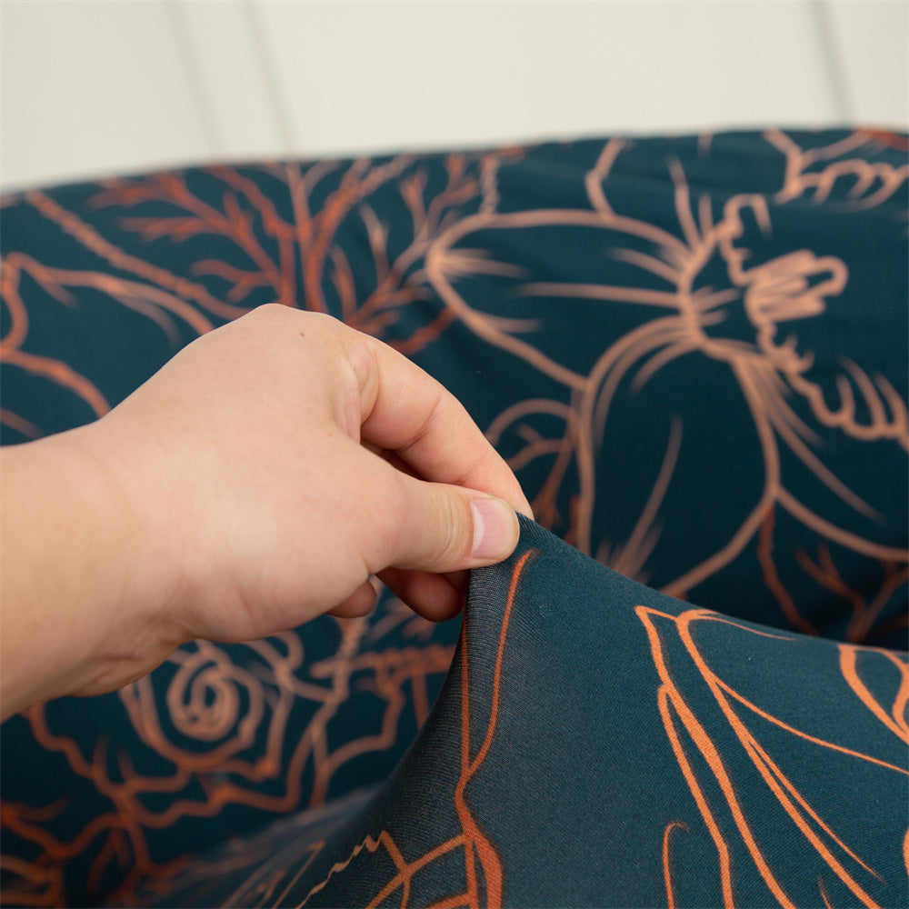 Affordable Wingback Chair Cover 2 Pieces Armchair Covers with a Seat Cushion Cover Crfatop %sku%